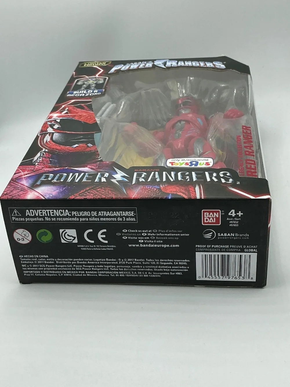 2017 Power Rangers Legacy Collection Red Ranger Movie Figure Open Box - Picture 6 of 9